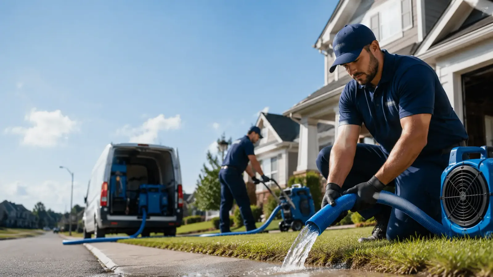 Flood Damage Restoration in Lawn, PA